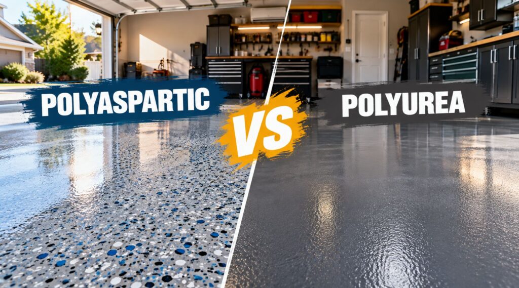 polyaspartic-vs-polyurea-garage-floor